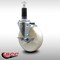 Service Caster 5'' SS Nylon Swivel 1-1/8'' Expanding Stem Caster with Brake SCC-SSEX20S514-NYS-TLB-118 - alternate 4